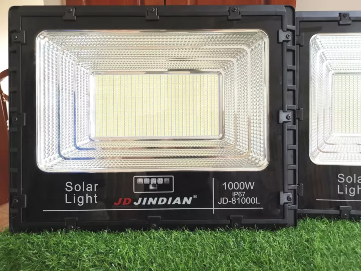 bóng đèn pha led năng lượng mặt trời 1000W JD81000L